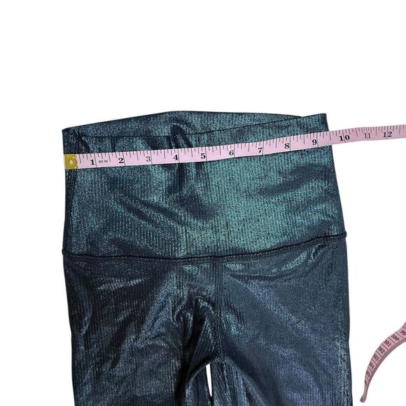 Lululemon Align HR Pant 28" Blue Shine Size 2 High Rise Leggings Metallic - Picture 8 of 11